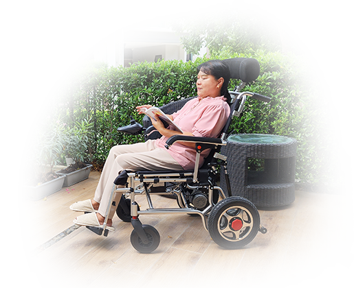 Customer electric wheelchair CM-401